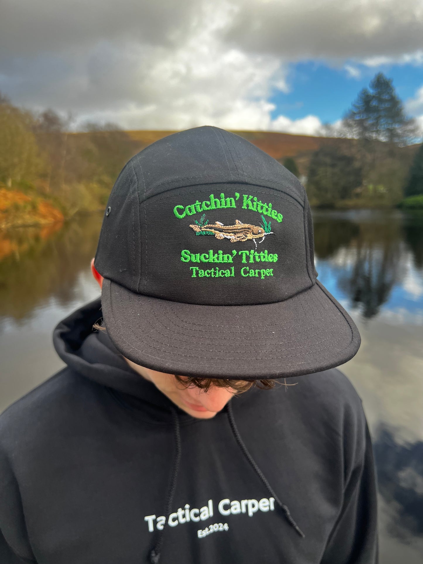 The “Catchin’ Kitties” 5 Panel Cap